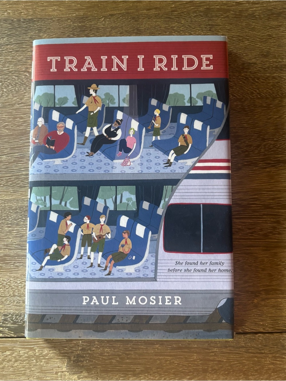 Train I Ride by Paul Mosier Hardcover Book